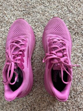 Brooks Women's Ghost 17 Running Sneakers in Bright Pink